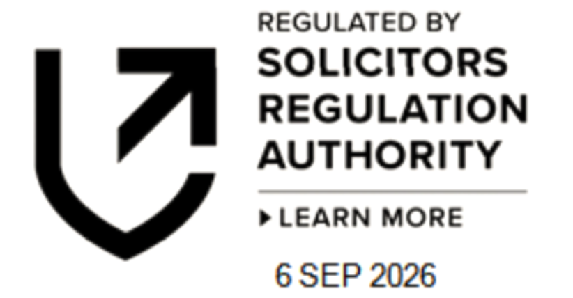 Regulated by the Solicitors Regulation Authority &mdash; learn more